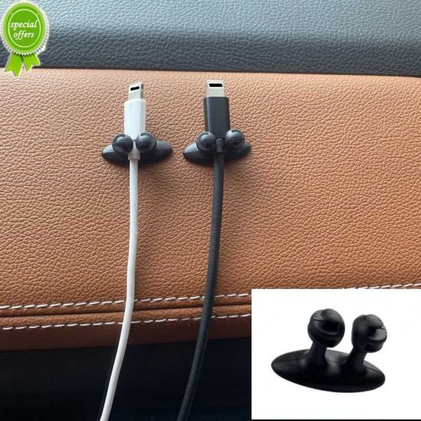 New New Car Dashboard Mobile Phone Cable Manager Charger Cable Line Organizer Chiusura Morsetto Accessori interni auto Decorazione auto