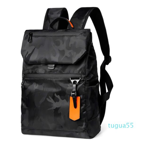 Bolsa de designer-backpack à prova d'água laptop masculino Moda Backping Black for Business Man USB Charging