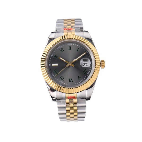 Presidente de luxo assistir ouro chocolate dial designer relógios de pulso aaa qualidade relógios automáticos homens movimento impermeável luminoso montres homem mulher relógio