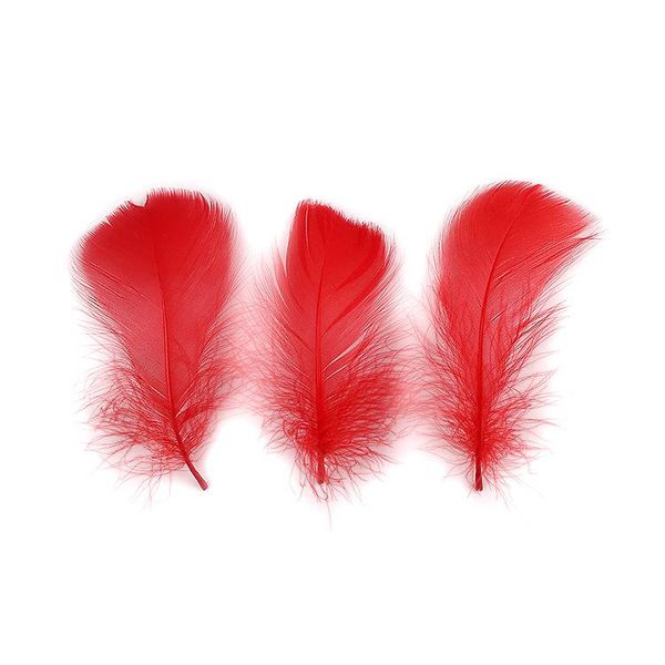 Feather de peru colorida para artesanato Acessórios de decoração de festas de casamento DIY DIY
