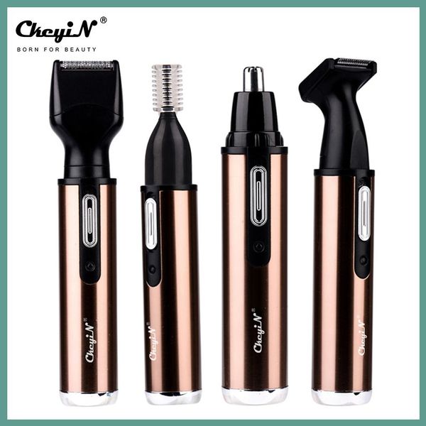 Trimmer Elettrico Portatile Naso Capelli Trimmer Ricaricabile Barba Rasoio Sopracciglio Basetta Macchina per tagliare i capelli Naso Orecchio Capelli Rasoio Set 0