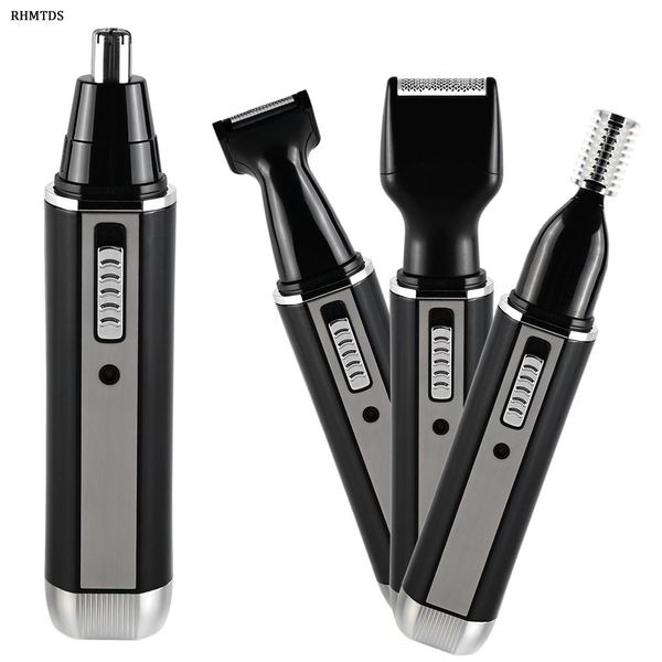 Trimmer Nuovo 4 in 1 Elettrico Orecchio Naso Tagliacapelli Tagliacapelli Ricaricabile Tagliabarba Professionale Uomo Donna Naso Capelli Sopracciglio Trimmer