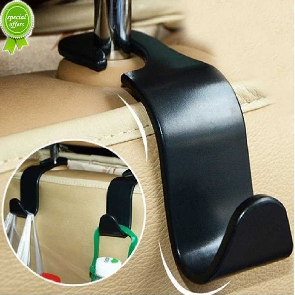 Neue 2023 Auto Organizer Lagerung Halter Auto Sitz Zurück Haken Fahrzeug Kleiderbügel Clips Auto Innen Ornamente Für Einkaufstasche Zubehör