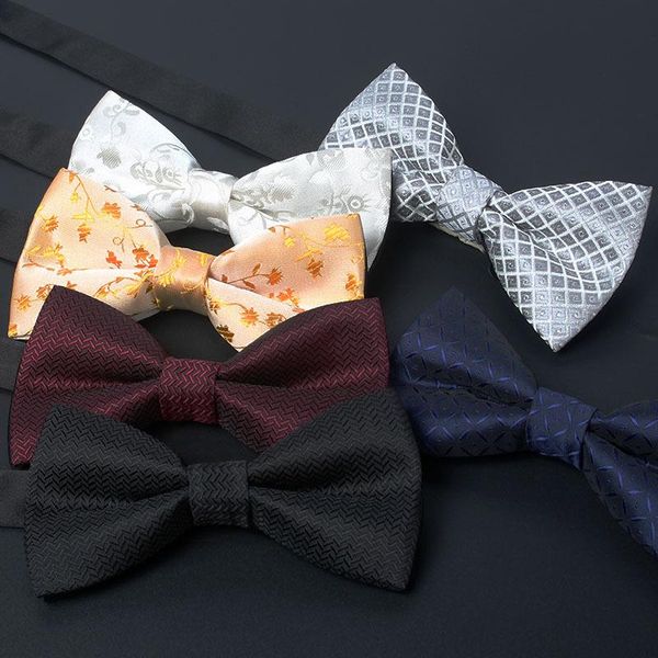 Fliegen Solide Mode Bowties Bräutigam Männer Kinder Formale Bunte Blume Krawatte Gravata Männliche Ehe Schmetterling Hochzeit KrawattenBow