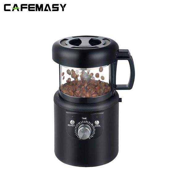 Ferramentas CAFEMASY Uso Doméstico 80g CB/CE Máquina de Torrefação de Grãos de Café de Ar Pequeno Máquina Torradeira de Café