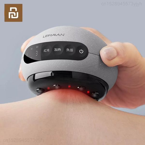 Massager YouPin Leravan Topping elettrico Massager Vacuum GUA SHA RACCHING Smart Fisioterapy Resonance Machine Magnetic Resonance