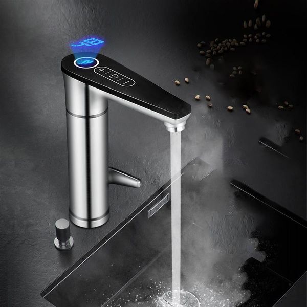 Heizungen ZK30 Instant Electric Warmwasserbereiter Wasserhahn tankless heißer Heizung Wasserheizungshahn mit Temperaturanzeige Touchschalter Küche Küche