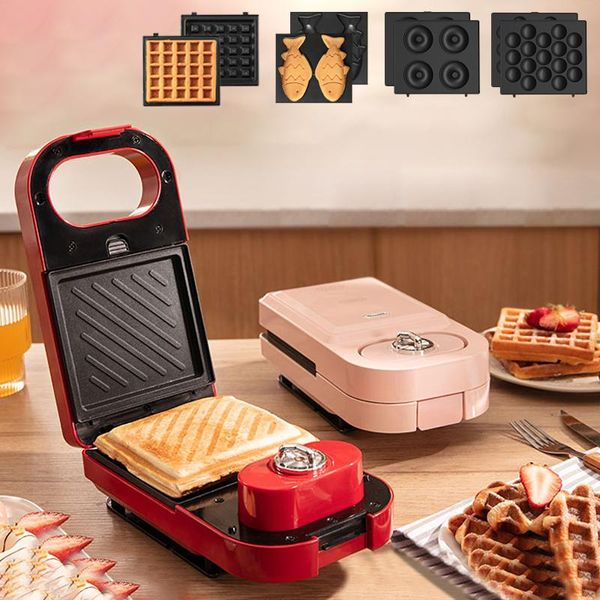 Elettrodomestici 220 V Nuova macchina per la colazione elettrica Multifunzione Macchina elettrica Maker Toast Toast Toaster