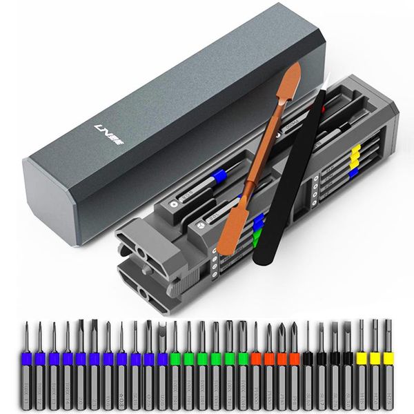KIT NUOVI 45 in 1 Set di cacciavite Set Bit magnetici Kit di caccia Drow Driver Torx Custodia strumento Schermabile per la riparazione del telefono del PC