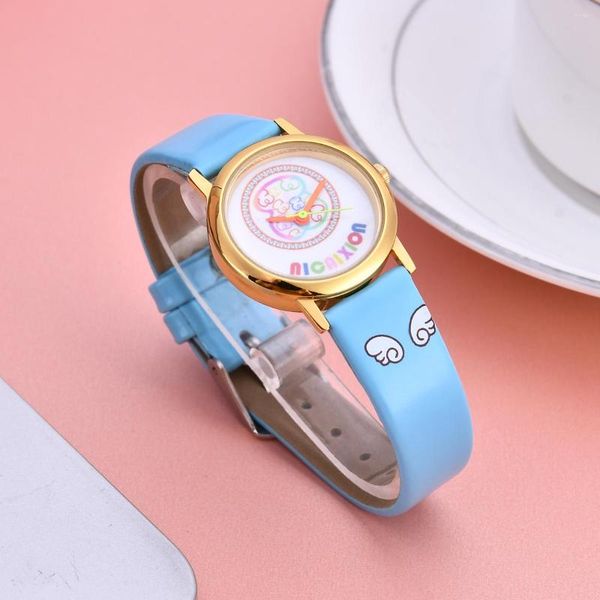 Orologi da polso 2023 Relogio Feminino Orologio da donna Fashion Cartoon Quartz Ladies Casual Silicone Ragazzi Ragazze Studente