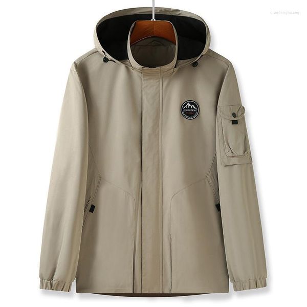 Jackets masculinos Casacos de inverno Men original em Parkas Button