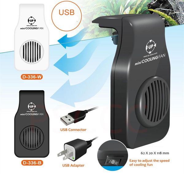 Supplies 12 V geräuscharmer Kaltwind-Lüfter für Aquarien zum Aufhängen an Wasserpflanzenkühler, Temperaturregelung, Meeresaquarium, Korallenriff
