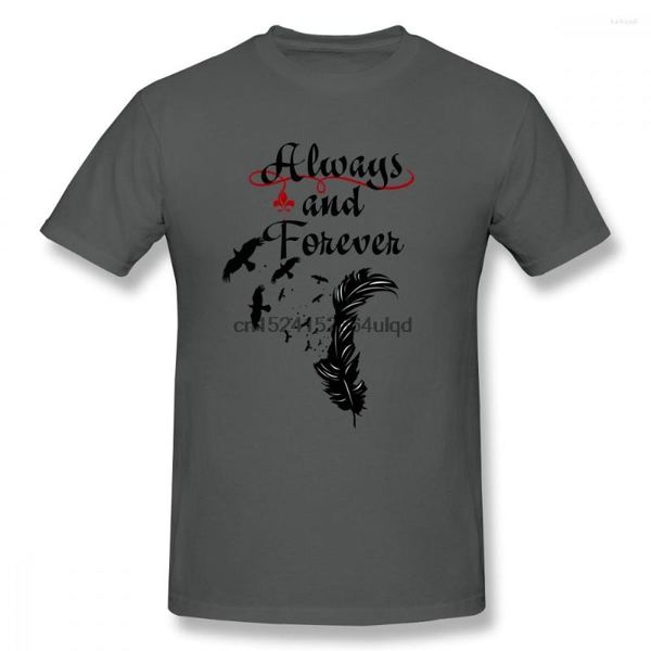 Camisetas masculinas da camisa de vampiros de originais KLAUS sempre e para sempre camiseta 4xl Mangas curtas Tee algodão masculina camiseta de verão