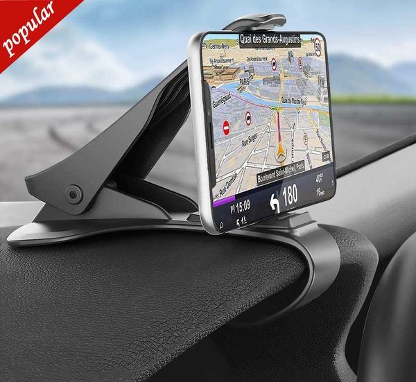 Suporte de telefone novo suporte de suporte de telefone ajustável máximo de 6,5 polegadas para GPS para simulação de telefone celular HUD Painel de montagem Phone titular