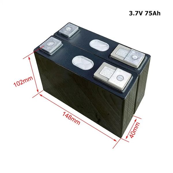 3.7V 75ah 153Ah 246ah Sunwoda NMC 3.7v batteria ricaricabile agli ioni di litio NMC batterie al litio prismatiche per EV RV bicicletta elettrica