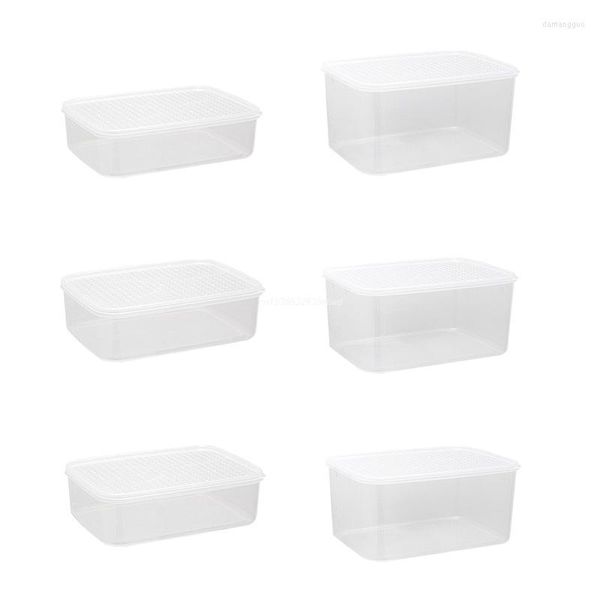 Lagerung Flaschen Küche Speisekammer Klar Kunststoff Kühlschrank Organizer Box Container Stapelbare Transparente Kühlschrank Bins Mit Dropship