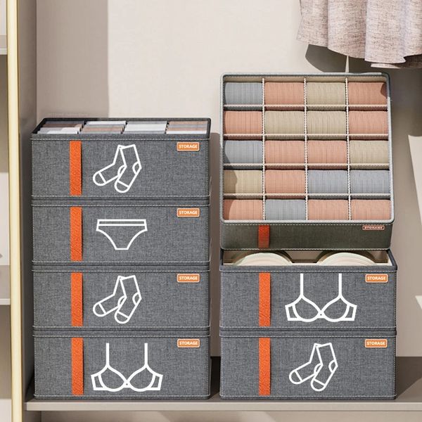 Closet Organizer Unterwäsche Schubladen Organizer Socken BH Kleidung Aufbewahrungsbox Kleiderschrank Organizer Kleidung Schrank Schubladen Organisatoren