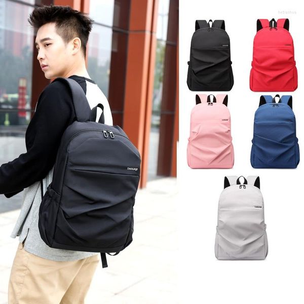 Backpack Corean Travel Men Men Bagpack Bagpack Sacos para meninas adolescentes Plecak mochila hombre à prova d'água rugzak zaino bolso
