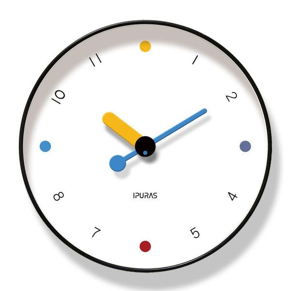 Orologi da parete Nordic Simple Large Clock Mute Soggiorno Cucina Decorazione Artista Home Modern Quartz