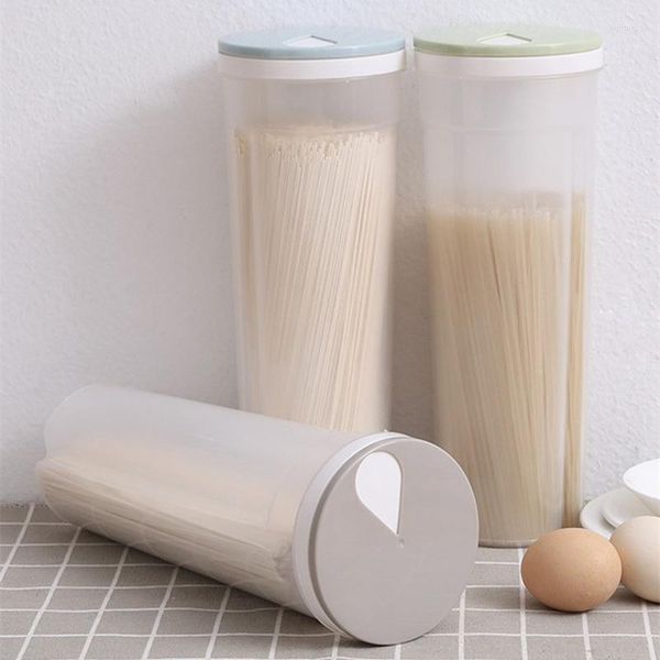 Bottiglie di stoccaggio Contenitori per alimenti da cucina Solid Box Organizer Tagliatelle secche Protezione serbatoio sigillata Varie Grani Custodia Storager