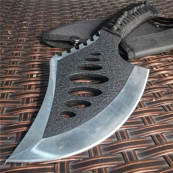 Almofadas cs nítidos eixos de tomahawk hatchet acampamento manual machado benive faca corpando ossos de carne para camping de sobrevivência ao ar livre e edc