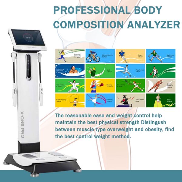 Lazer Makinesi 2023 BECO GS6.5 Vücut Elemanı Kompozisyonu Fitness ipucu analizörü için kullanılan yağ kontrol cihazını analiz edin
