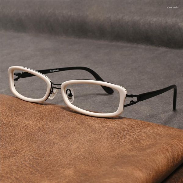 Sonnenbrille Cubojue Weiß Schwarz Myopie Brille Männer Frauen Anti Reflexion 0 -150 200 Elegante Brillen Rahmen Männlich Weiblich Mode Klare Linse