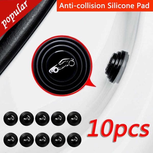 Nuovo 5/10pcs Anti-collisione Pad in silicone Chiusura portiera dell'auto Protezione anti-shock Insonorizzata Buffer silenzioso Adesivi Guarnizione Accessori