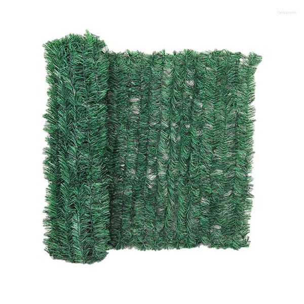 Fiori Decorativi Balcone Artificiale Edera Recinzioni Schermo Verde Guardrail Covers 0.5 X 2m Siepe Recinzione Privacy Privac