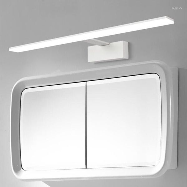 Duvar lambası 9W/12W/14W/16W/18W LED APTERLER Işık Ayna Ön Fikstür Akrilik SMD 2835 Banyo Beyaz Kabuk
