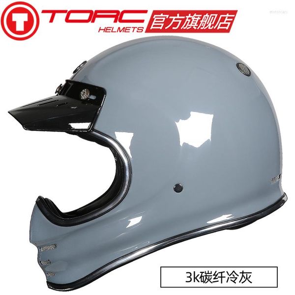 Мотоциклетные шлемы Torc углеродное волокно кросс-страна