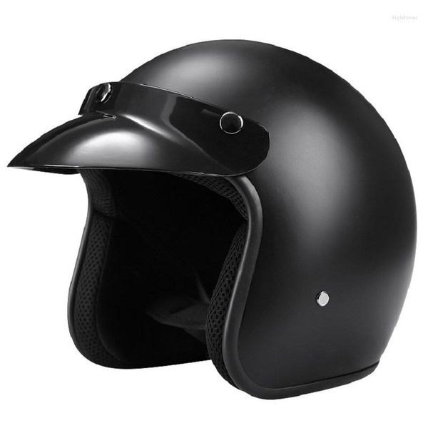 Мотоциклетные шлемы шлема Jet Vintage Open Face /4 Half Casco Moto Capacet