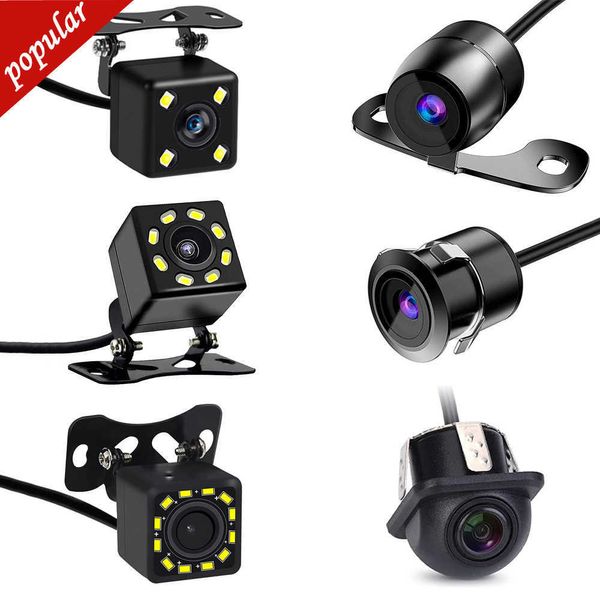 New Car Telecamera posteriore universale 170 Parcheggio retromarcia grandangolare IP68 Impermeabile CCD LED Monitor di backup automatico Immagine di visione notturna HD