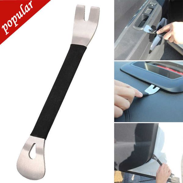 Neue Auto Trim Removal Tool Edelstahl Zwei-ende Trim Entfernung Ebene Hebeln Werkzeuge Tür Panel Audio Terminal Verschluss entfernung Werkzeuge