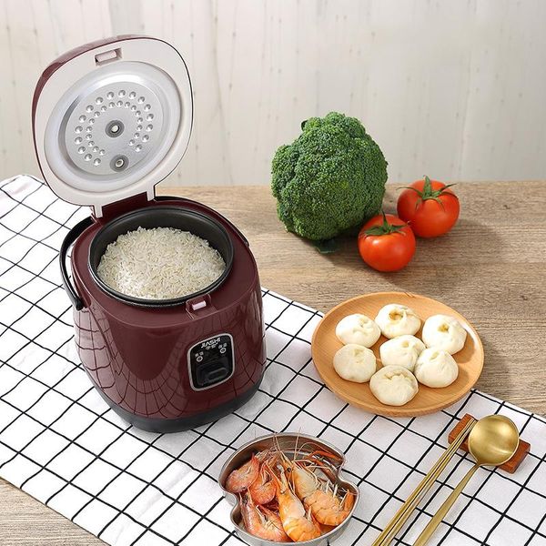 Aparelhos mini fogão de arroz pequeno fogão de arroz doméstico 12 pessoas cozinha única utensílios pequenos utensílios de lancheira elétrica portátil