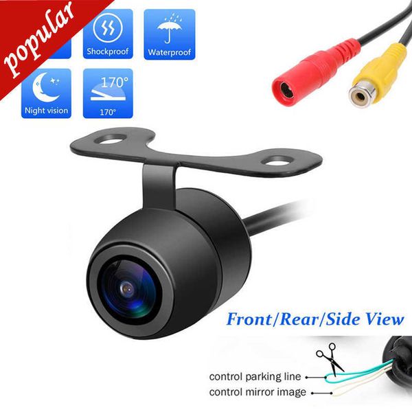 Nuovo grandangolo Hd Camera Cmos Car Rear / Front / Side View Telecamera di retromarcia Impermeabile Car Rear Hd Back Pull Camera