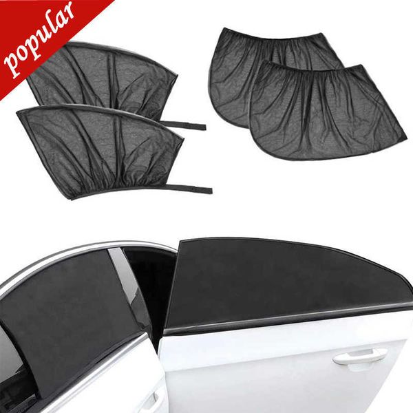 Nuovo 2PCS Car Window Screen Door Covers Front/Rear Side Window UV Sunshine Cover Ombra Mesh Car Zanzariera per Baby Child Camping