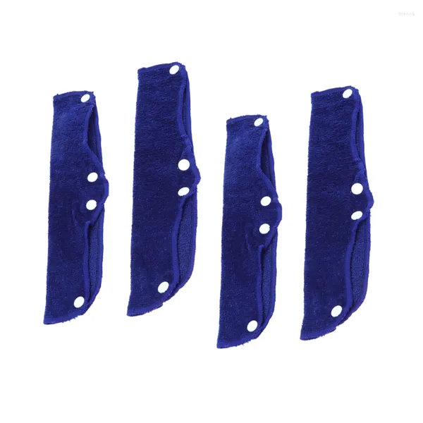 Capacetes de motocicleta 4 PCs Chapéu de segurança Pad Padband de banda de moletom Bandas de conforto de reposição dura Toalha lavável