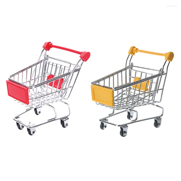 Dinnerware Sets 2 PCS Puzzle Toy Mini Trolley Basce