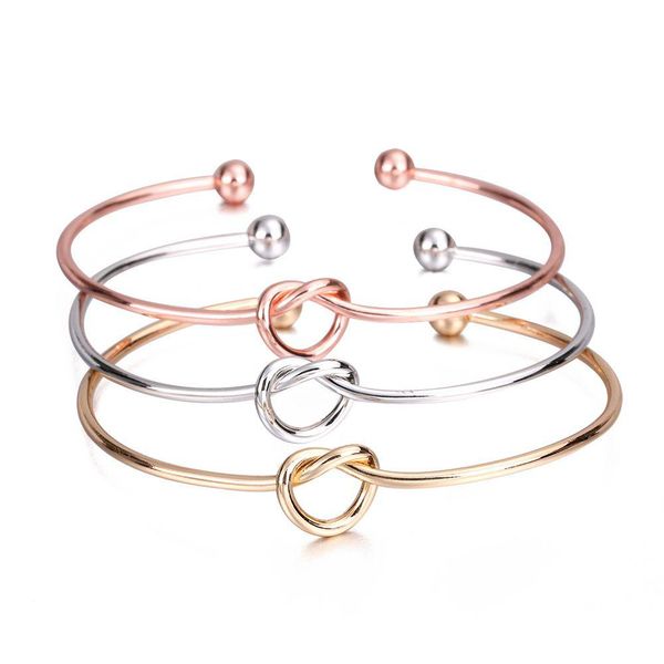 Манжетная модная браслет браслет Sier Color Open Bangles Jewelry Предложение любовного