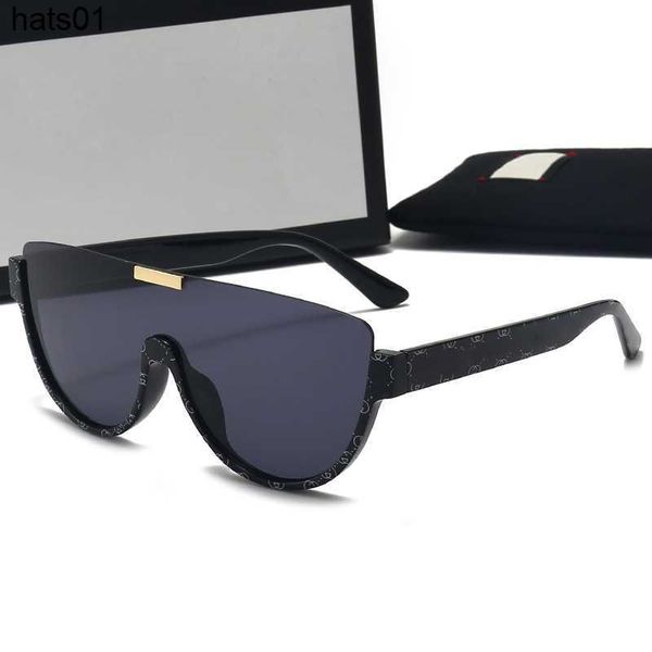 Designer de moda New Women's Fashion Sunglasses de meio quadro Trend Trend Travel Óculos de sol Viagem Compras de soldados 8691