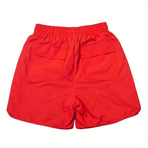 Solid Brand Summer Sports 23 masculino shorts rastrear calça casual casual rankgers calças high street para homem reflexivo curto hip hop streetwear