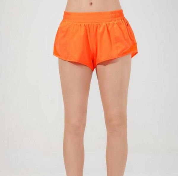 lulus Summer Yoga Hotty Hot Shorts Atmungsaktive, schnell trocknende Sportunterwäsche Damen Taschenlauf-Fitnesshose Princess Sportswear Advanced Design 99ess