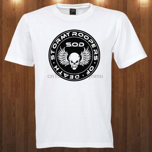 Camisetas masculinas Stormtroopers of Death T-Shirt Tee Thrash Metal Billy Milano S M L XL 2xl 3xl