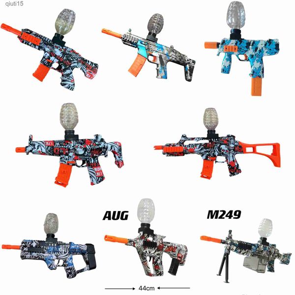 Gun Toys Product Gel Blaster Electric de alta velocidade Bomba macia meninos Crystal Toy Gun T230515