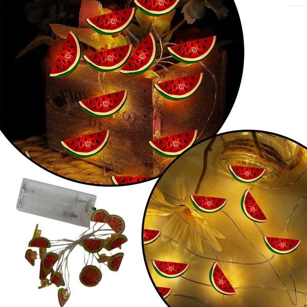 Строки летние фрукты серия цветных огней моделирование арбузы
