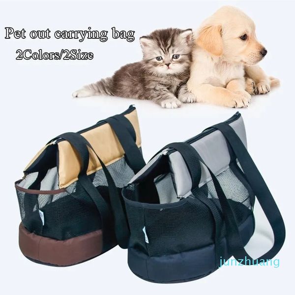 Designer-Carrier Borse per cani Borsa per cani portatile Borsa per trasportini traspirante in rete per cani di piccola taglia Borsa pieghevole per gatti Borsa da viaggio per animali domestici Borsa da trasporto