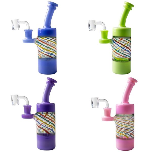 Glasscrafters WIGWAG Hookah Bong - 8  Vintage Design, Logo-Customizable, Durable Glass Construction, Smooth Water Filtration - Ideal for Smoking Enthusiasts and Collectors!