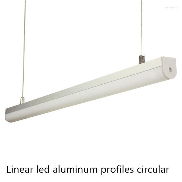 50 stücke Hohe Qualität China LED Aluminium Profil Streifen Licht 12 V/110 V/220 V Rohr Harte luces /2835 Für Küche