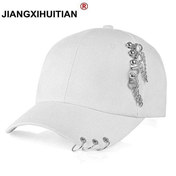 Snapbacks Toptan Yetişkin Sıradan Katı Ayarlanabilir Demir Halka Beyzbol Kapakları Snapback Cap Casquette Şapkaları Takılı Günlük Gorras Dad Hats P230515